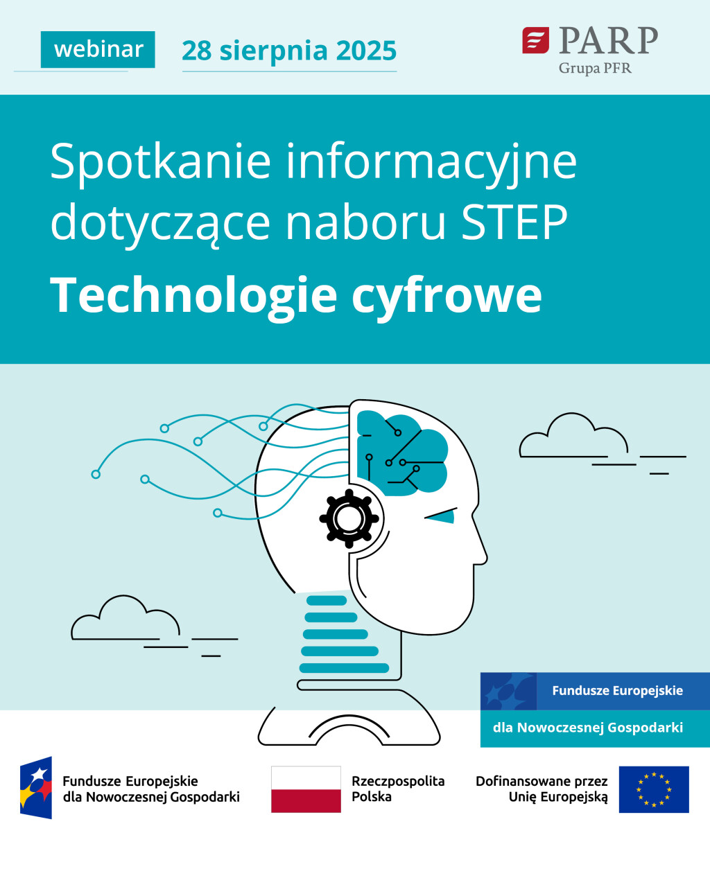 Webinar "STEP - Technologie cyfrowe" odbędzie się już 28 sierpnia 2025!