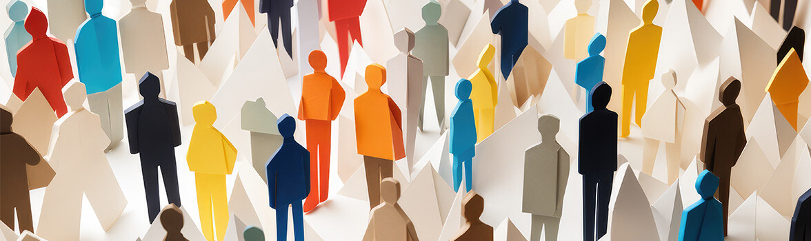 Grafika z grupą ludzi.