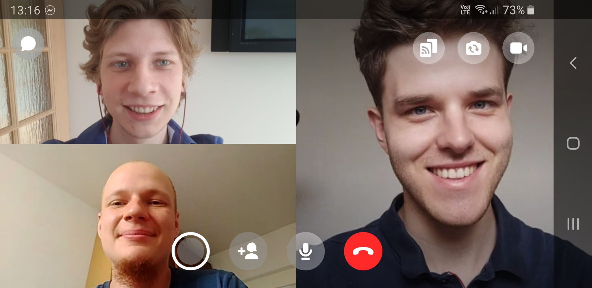 Covid Genomics - zdjęcie z videokonferencji podczas Matchathonu