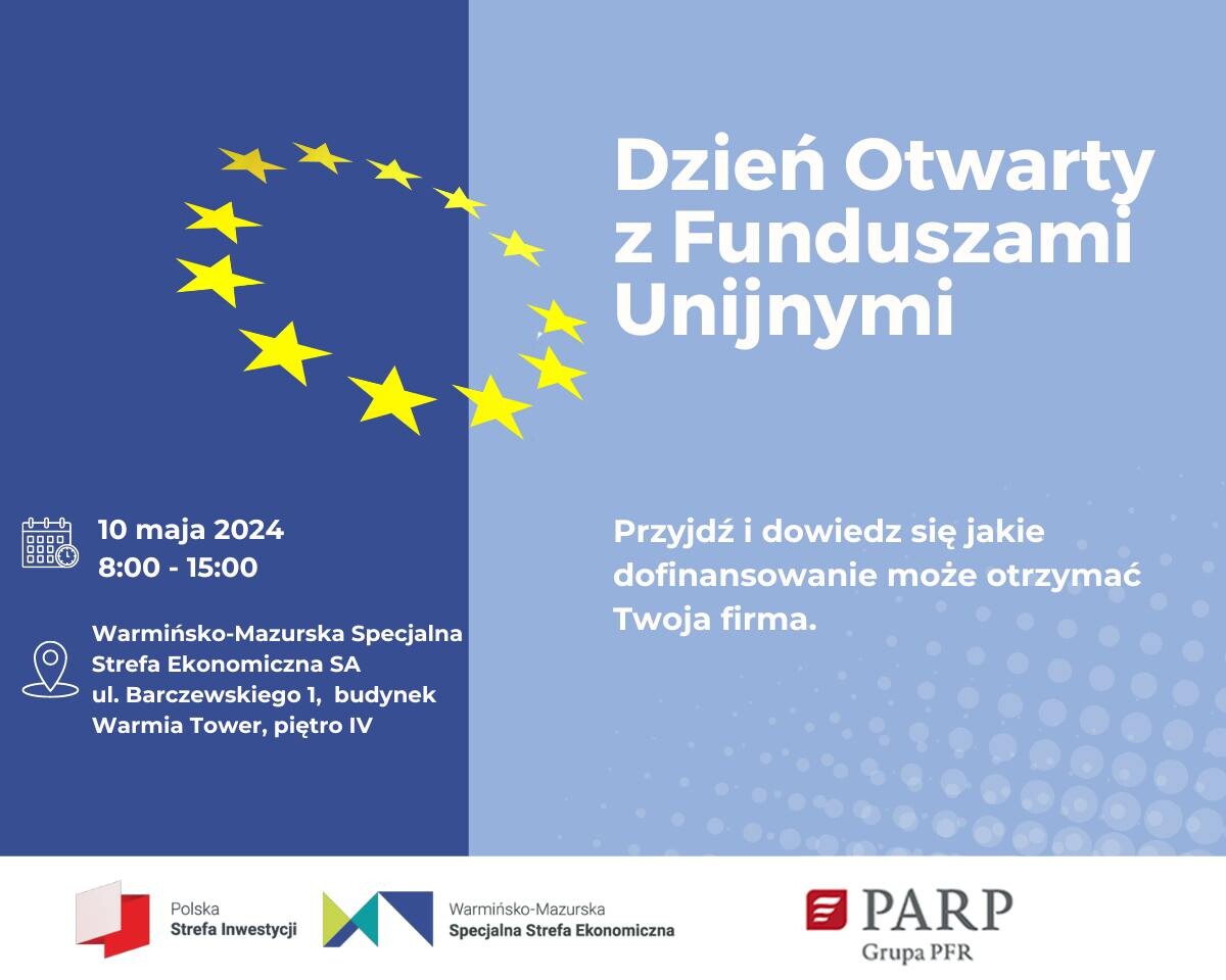 Dzień Otwarty z Funduszami Unijnymi - Biuro PARP w Olsztynie spotkało się z przedsiębiorcami w...