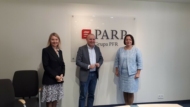 Przedstawiciele EBOR rozmawiali z PARP o programie wsparcia dla ukraińskich MŚP i uchodźców