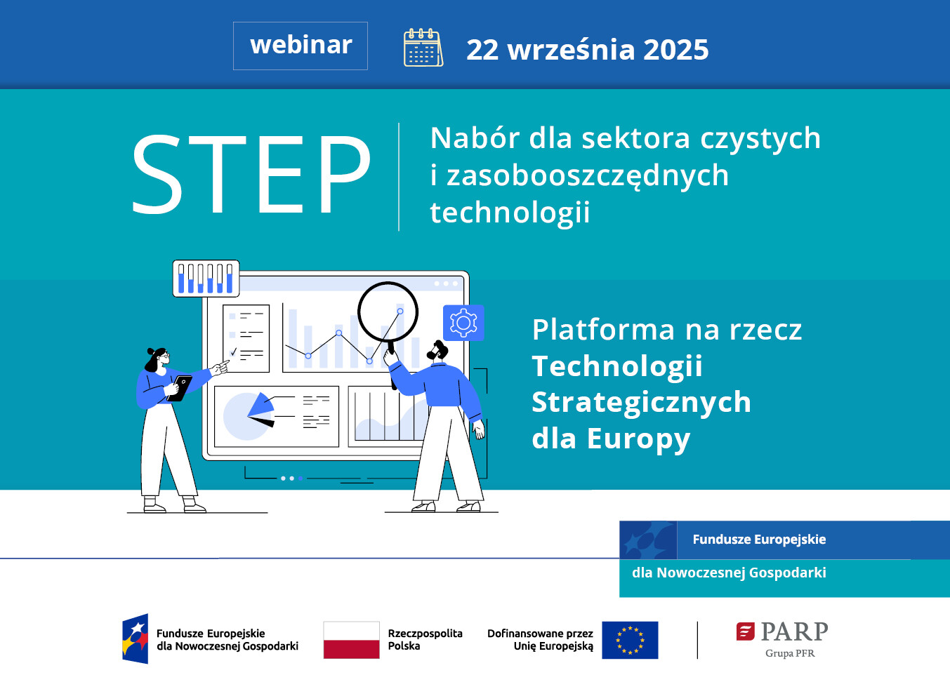 Webinar "STEP - Czyste i zasobooszczędne technologie" odbędzie się już 22 września 2025!