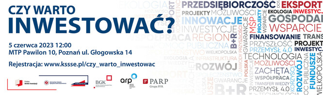  Czy warto inwestować? Podsumowanie cyklu. Konferencja w Poznaniu