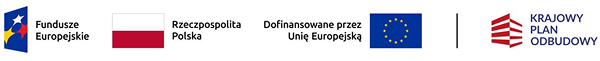 Logotyp Fundusze Europejskie, Logotyp flagi Polski Rzeczpospolita Polska, Logotyp Unia Europejska, Europejskie Fundusze Strukturalne i Inwestycyjne z flagą Unii Europejskiej