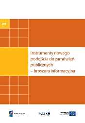 Instrumenty nowego podejścia do zamówień publicznych