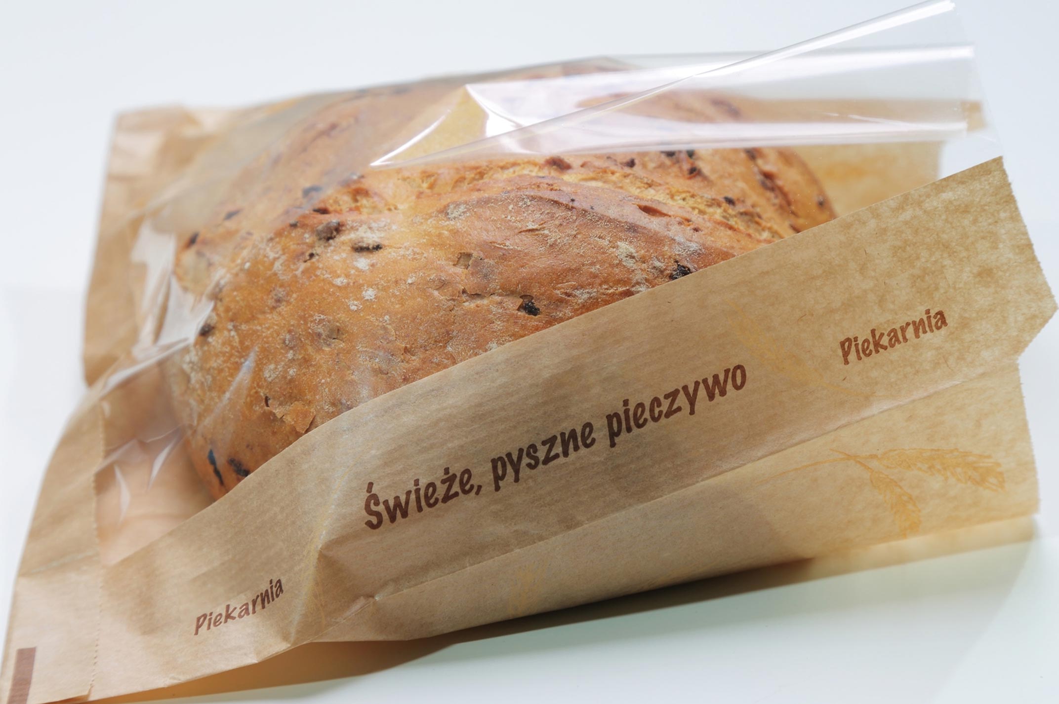 Pieczywo w torbie papierowej